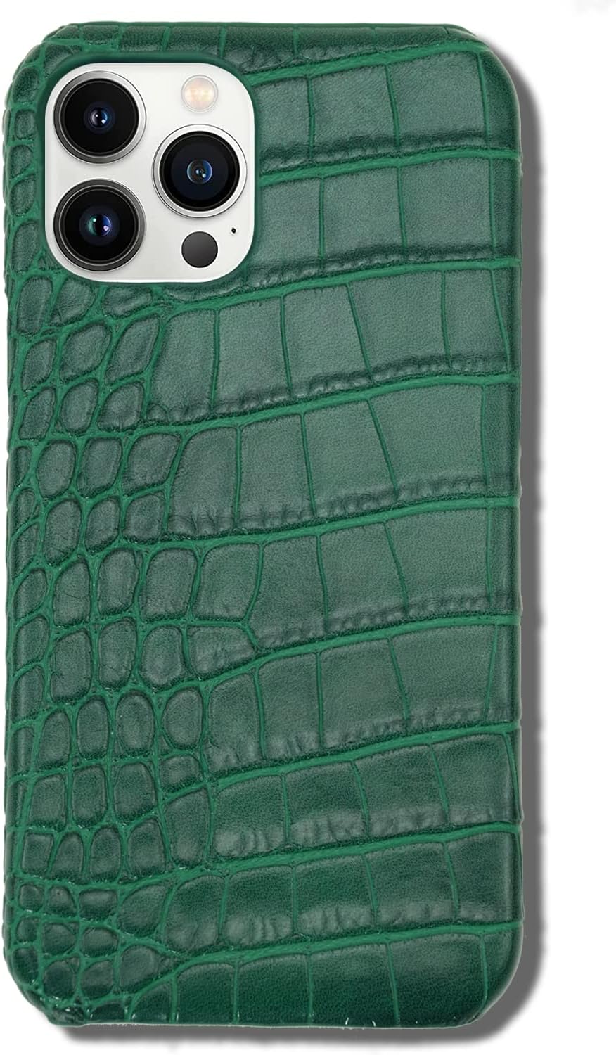 Funda de cuero para iPhone 13 Pro, diseño clásico retro, suave TPU delgado, a prueba de golpes, funda de cuero de diseñador para iPhone 13 Pro, a la