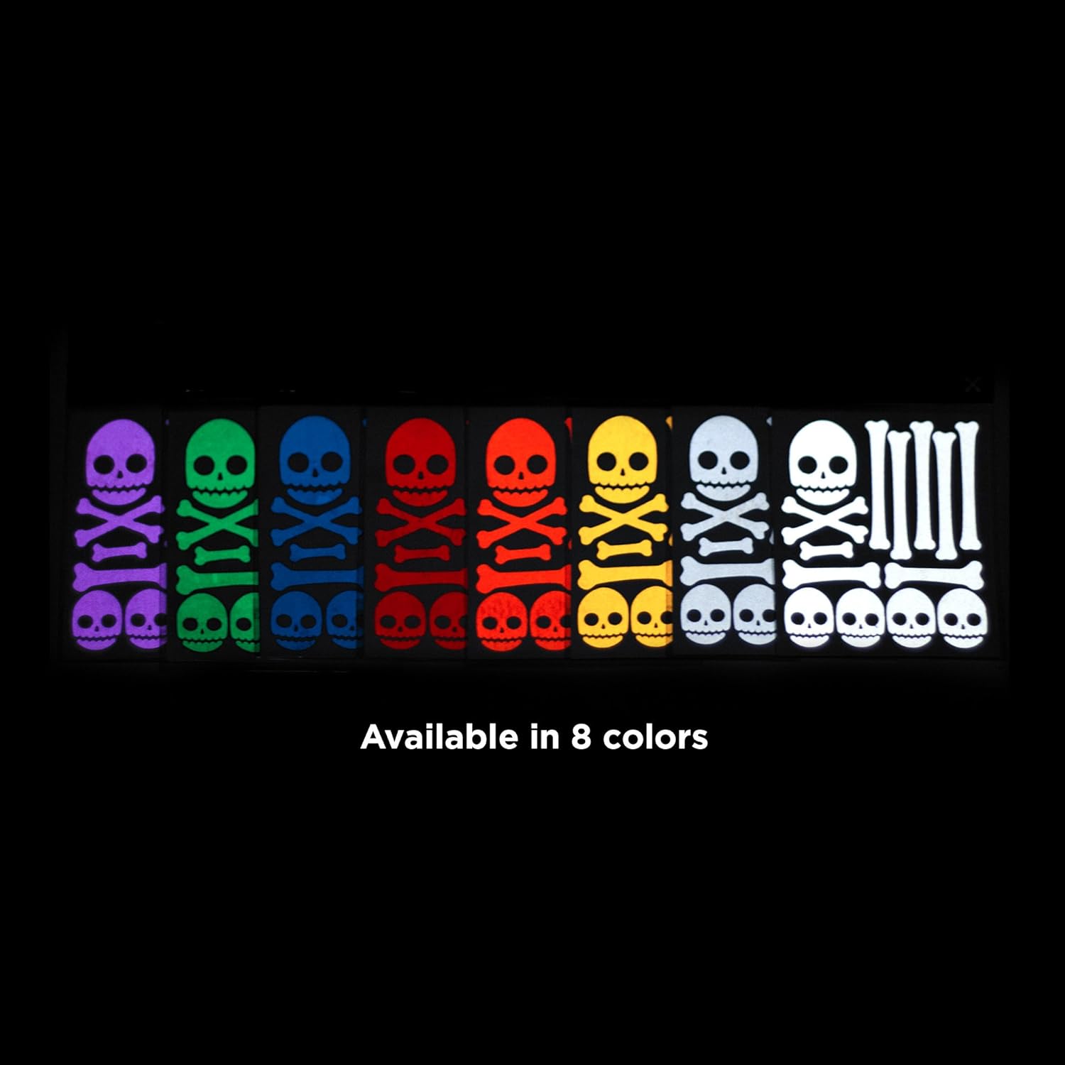 reflectante calcomanías Skull & Bones Kit