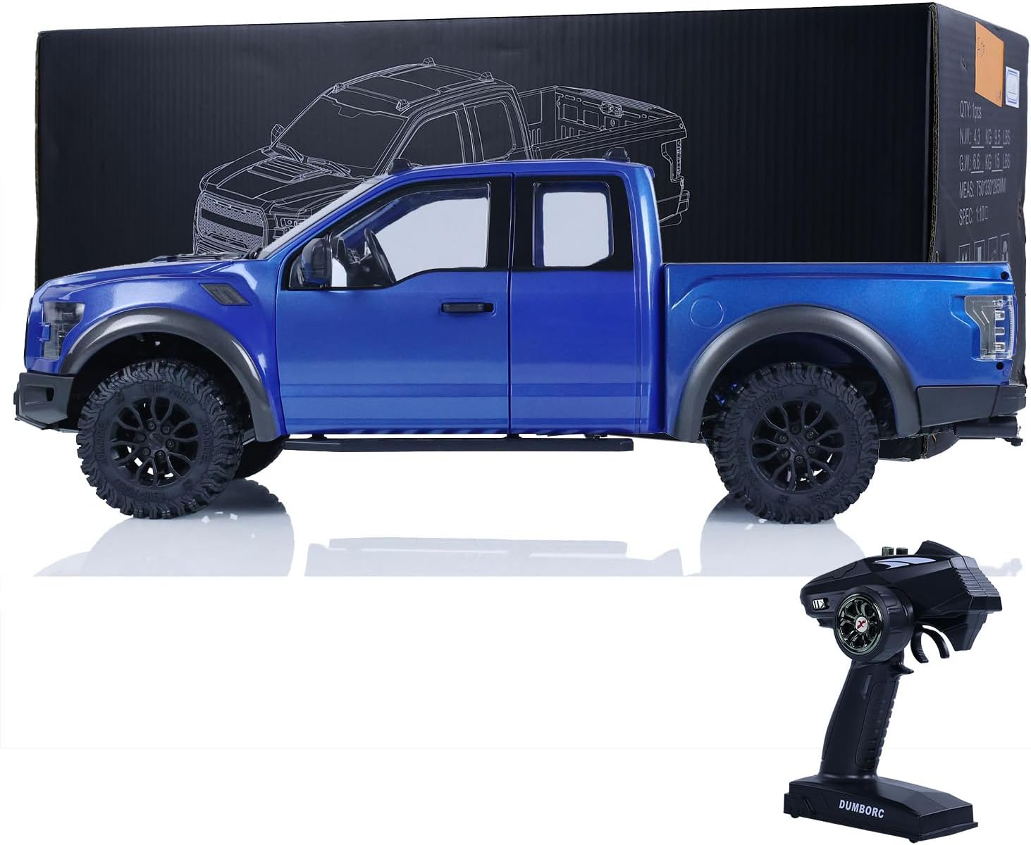 TOUCAN RC HOBBY JDM 110 Vehículos todoterreno RC para F-150 Crawler Car con piezas eléctricas