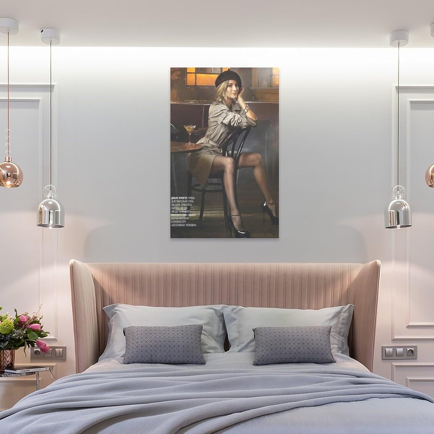 Diane Kruger – Póster de actriz sexy de 21 habitaciones, impresión artística, pintura de pared, pósteres de lienzo, regalos para decoración moderna