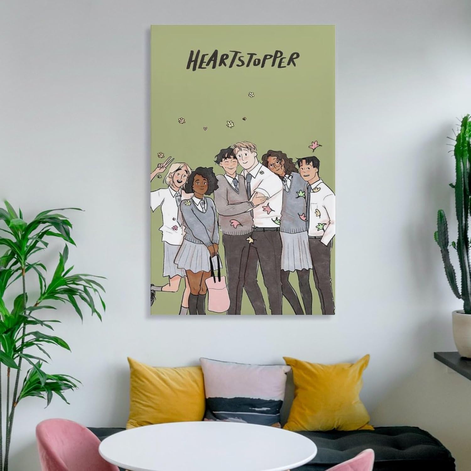 Heartstopper – Pósteres de TV de temporada 2 (7) impresiones artísticas en lienzo para decoración de pared, decoración de habitación, decoración de