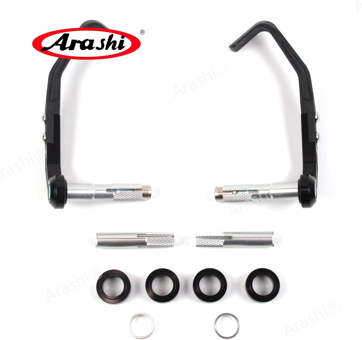 Arashi Protector universal de palanca de embrague de freno para manillar de motocicleta de 78 pulgadas, protectores de mano para CBR600RR CBR1000RR