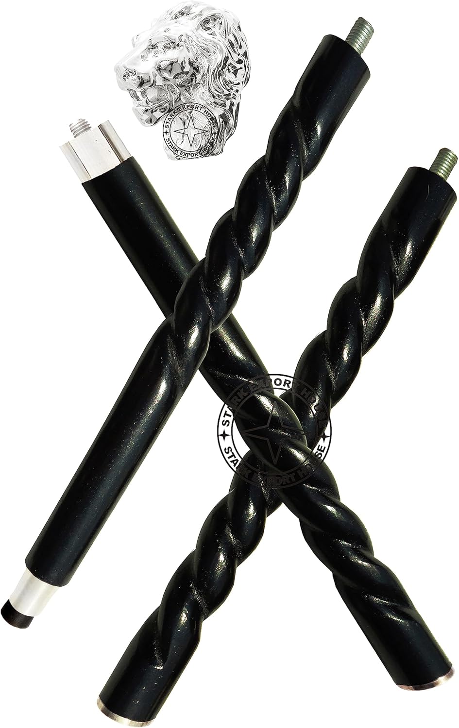 Bastón náutico de plata de níquel para hombres y mujeres, bastones y madera con mango de 37 pulgadas, palo de palisandro de madera natural, mejor