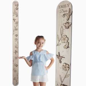 Personalized Wooden Growth Chart for Wall – 6ft Custom Name Kids Measurement Growth Chart for Girls, Child Height Measuring Chart Wooden, Baby Personalized Wooden Growth Chart for Wall – 6ft Custom Name Kids Measurement Growth Chart for Girls, Child Height Measuring Chart Wooden, Baby
