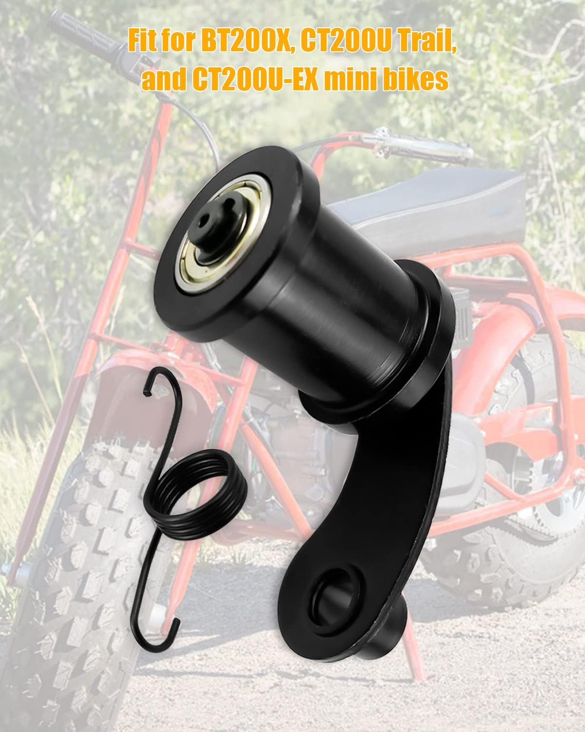 Tensor de cadena con rodillo de 1-34 pulgadas apto para CT200U Trail CT200U-EX CT100U Coleman Powersports Mini Bikes Compatible con 196cc 6.5HP
