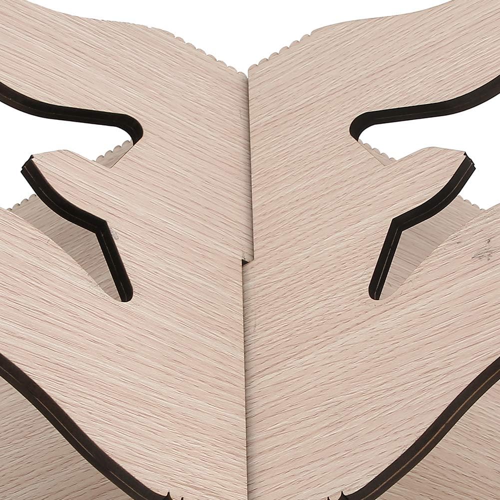 Soporte retro de madera para tallar el Corán, soporte para decoración del Corán, estante de libros de diamantes de imitación rojos para decoración