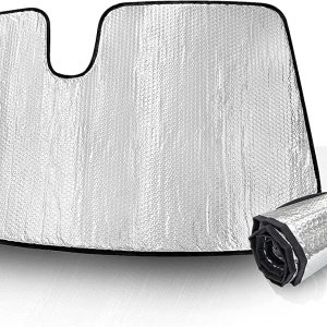 Parasol para parabrisas delantero de ajuste personalizado para Ford Expedition SUV, reflector de rayos UV, accesorios protectores solares (fabricado Parasol para parabrisas delantero de ajuste personalizado para Ford Expedition SUV, reflector de rayos UV, accesorios protectores solares (fabricado