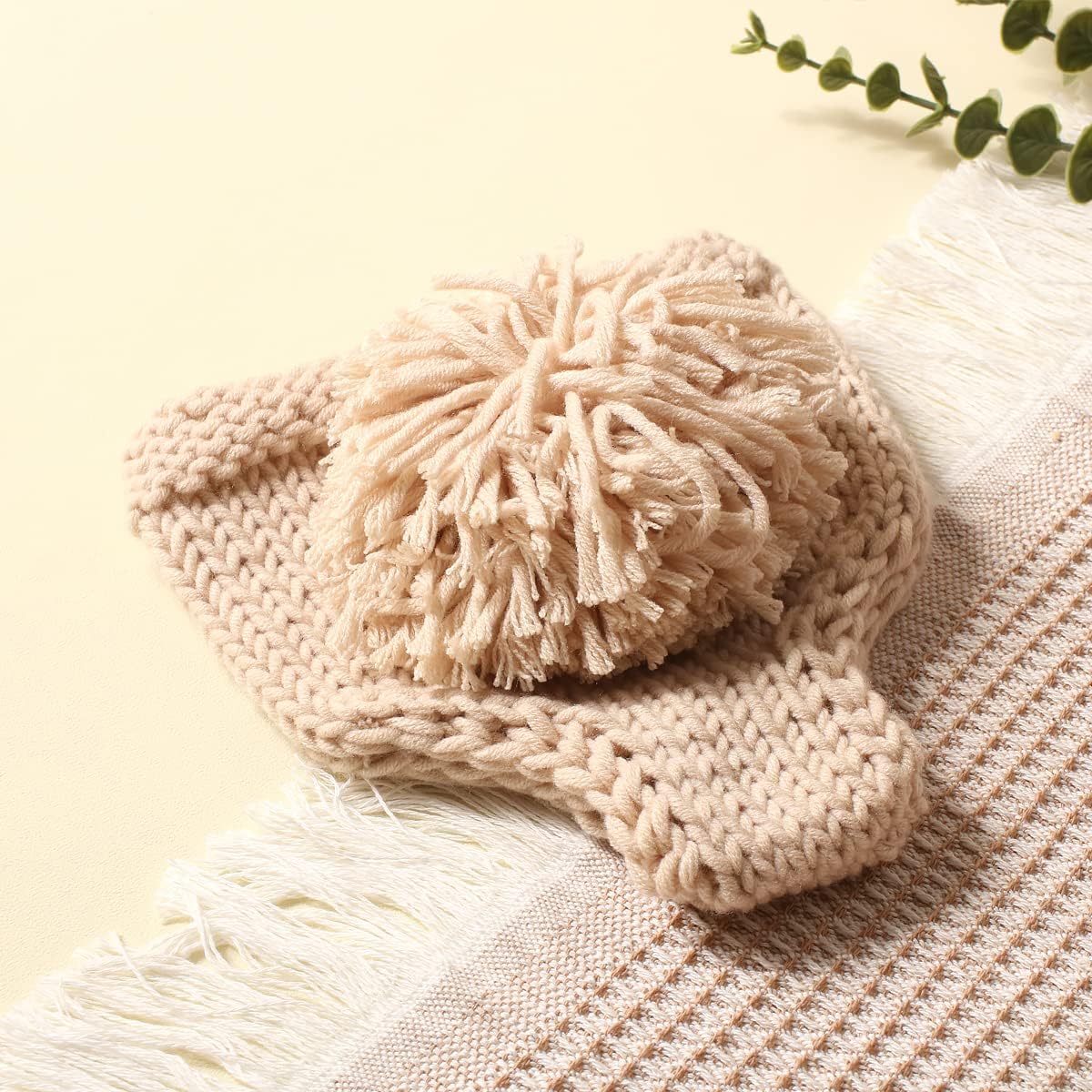 Accesorios de fotografía para recién nacidos, conjunto de disfraz de punto de ganchillo para recién nacido, sesión de fotos, trajes de niña y niño,