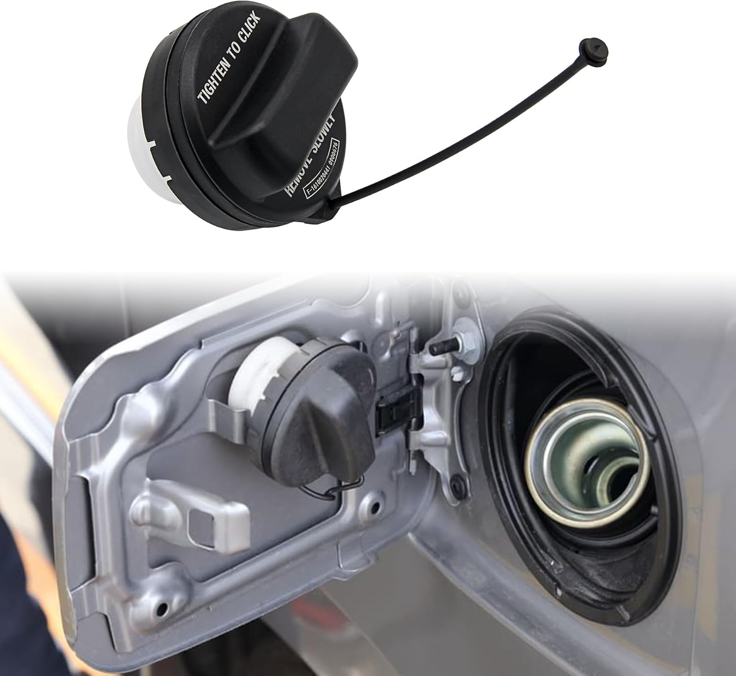 17670-T3W-A01 Reemplazo de la tapa de gasolina del tanque de combustible para Honda Accord 2008-2017, Honda Fit 2009-2013, Honda Fit, 2006-2015