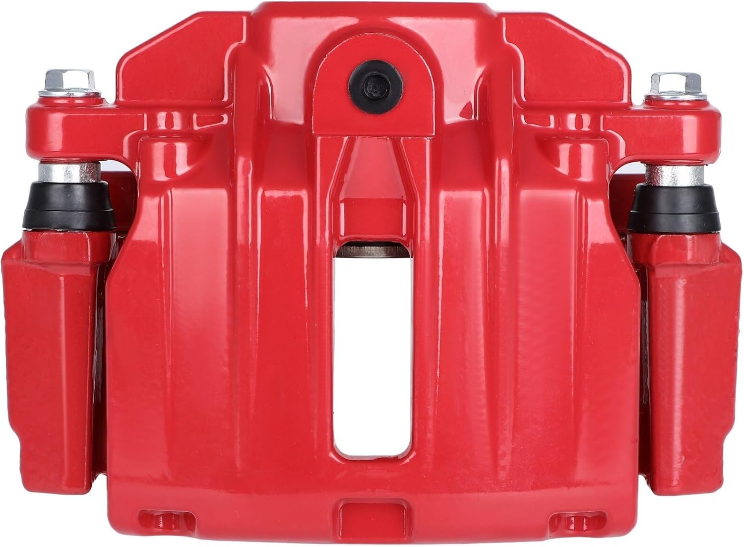 SCITOO Pinza de freno trasera derecha con soporte 18-B4727 rojo compatible para Cadillac 2000-2002 para Chevrolet 1999-2005 para GMC 1999-2005