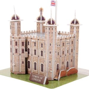 ibasenice 1 juego de rompecabezas de la torre de Londres rompecabezas educativos 3D para rompecabezas de papel, rompecabezas arquitectónico, kits de ibasenice 1 juego de rompecabezas de la torre de Londres rompecabezas educativos 3D para rompecabezas de papel, rompecabezas arquitectónico, kits de