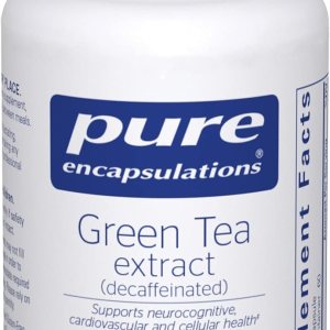 Pure Encapsulations Extracto de té verde (descafeinado)  Soporte antioxidante hipoalergénico para todas las células del cuerpo*  60 cápsulas Pure Encapsulations Extracto de té verde (descafeinado)  Soporte antioxidante hipoalergénico para todas las células del cuerpo*  60 cápsulas