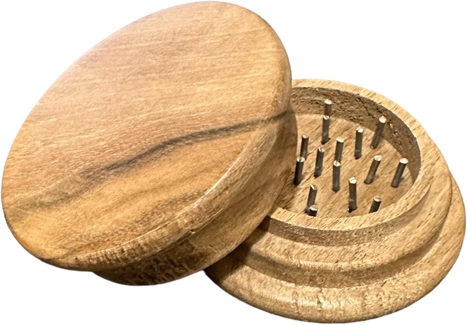 Molinillo de hierbas de especias de madera multicolor de 2.5 pulgadas