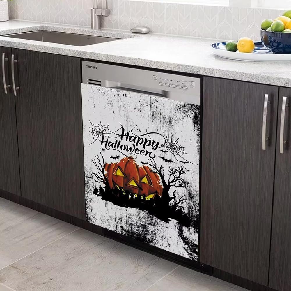 Calcomanía magnética decorativa para panel de nevera para puerta delantera, para puerta delantera, para cocina, hogar, gabinete, 23 x 26 pulgadas