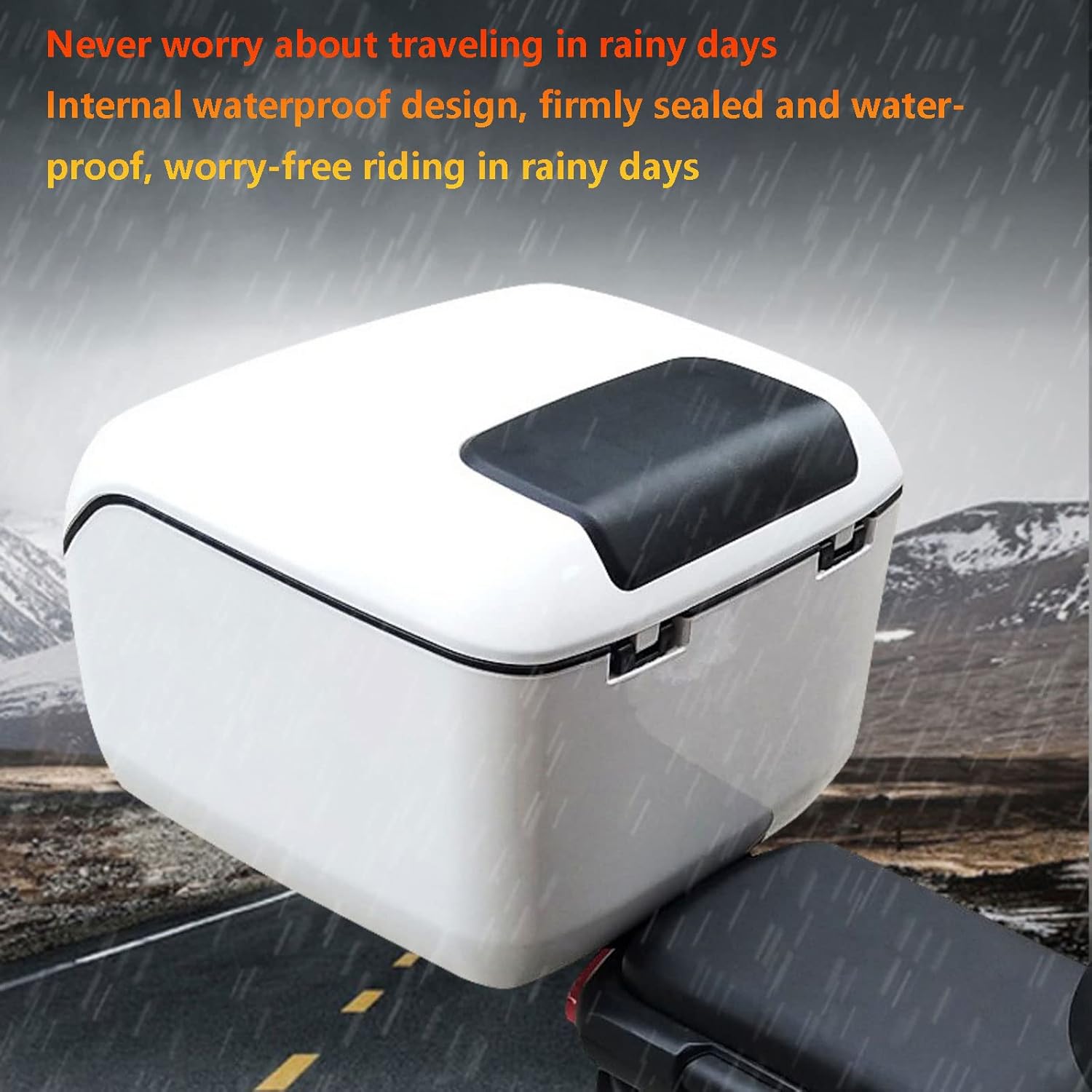Maletero de vehículo eléctrico Caja de almacenamiento universal impermeable de gran capacidad para batería de coche Caja de herramientas Caja de