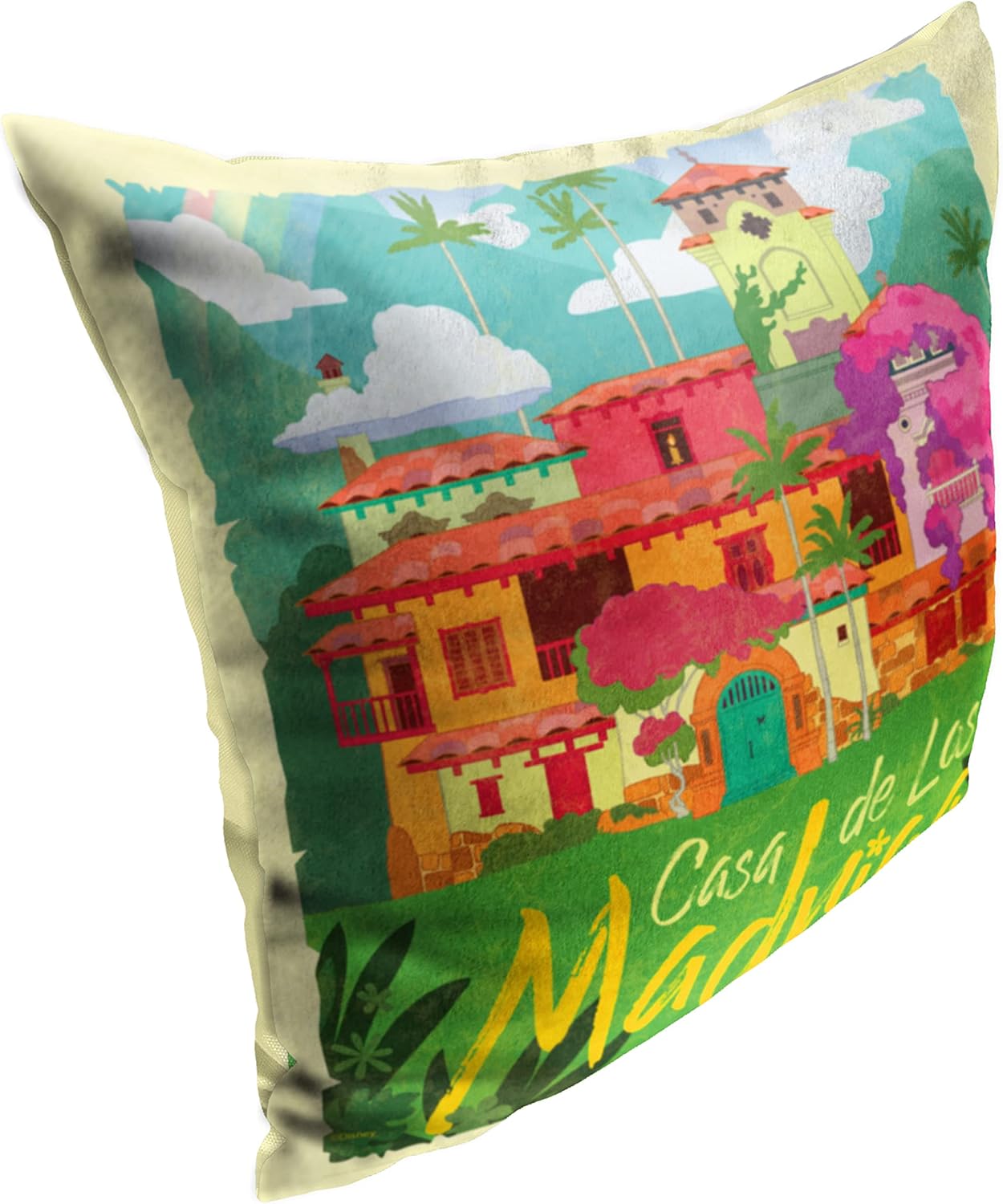 Northwest Almohada Encanto de Disney, 18 x 18 pulgadas, Mi Casa
