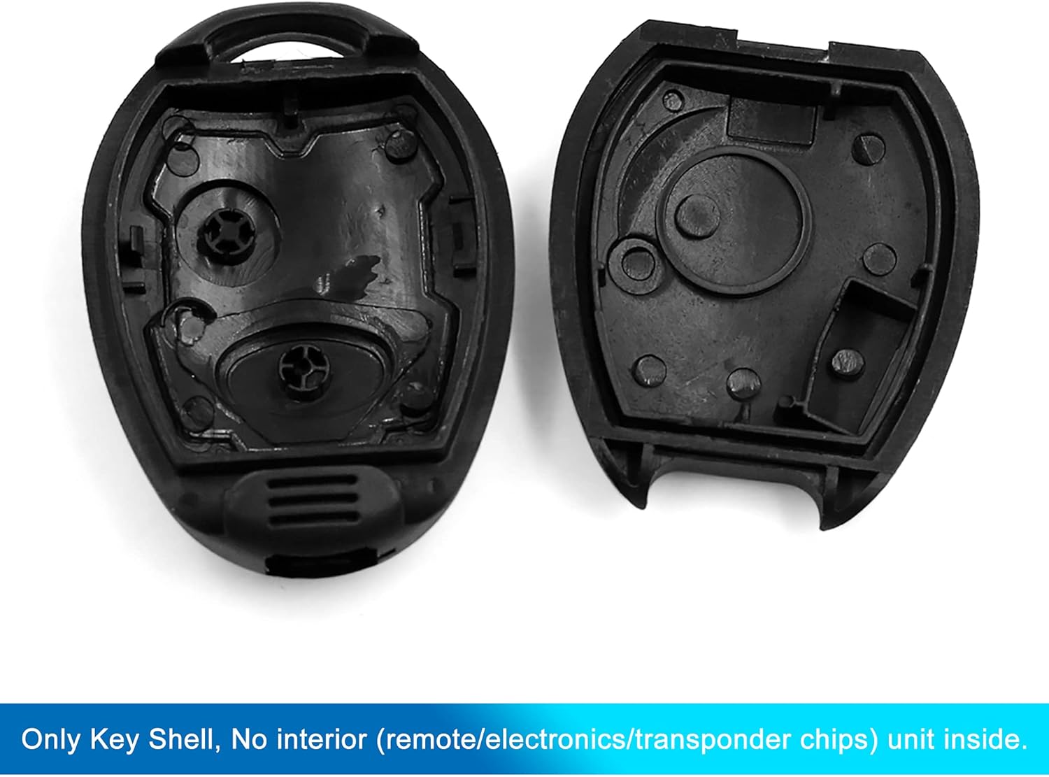 X AUTOHAUX 2 llaves de 2 botones sin llave para control remoto Land Rover Discovery reemplazo N5FVALTX3