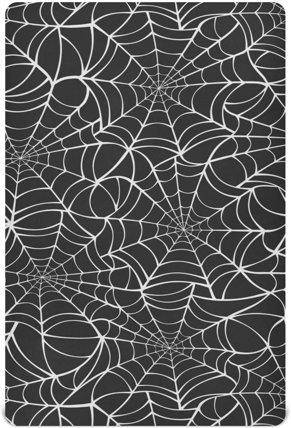 Sábanas de tela de araña para cuna, suaves, transpirables, ajustables, para cuna de bebé, para niñas y niños, 52 x 28 x 9 pulgadas