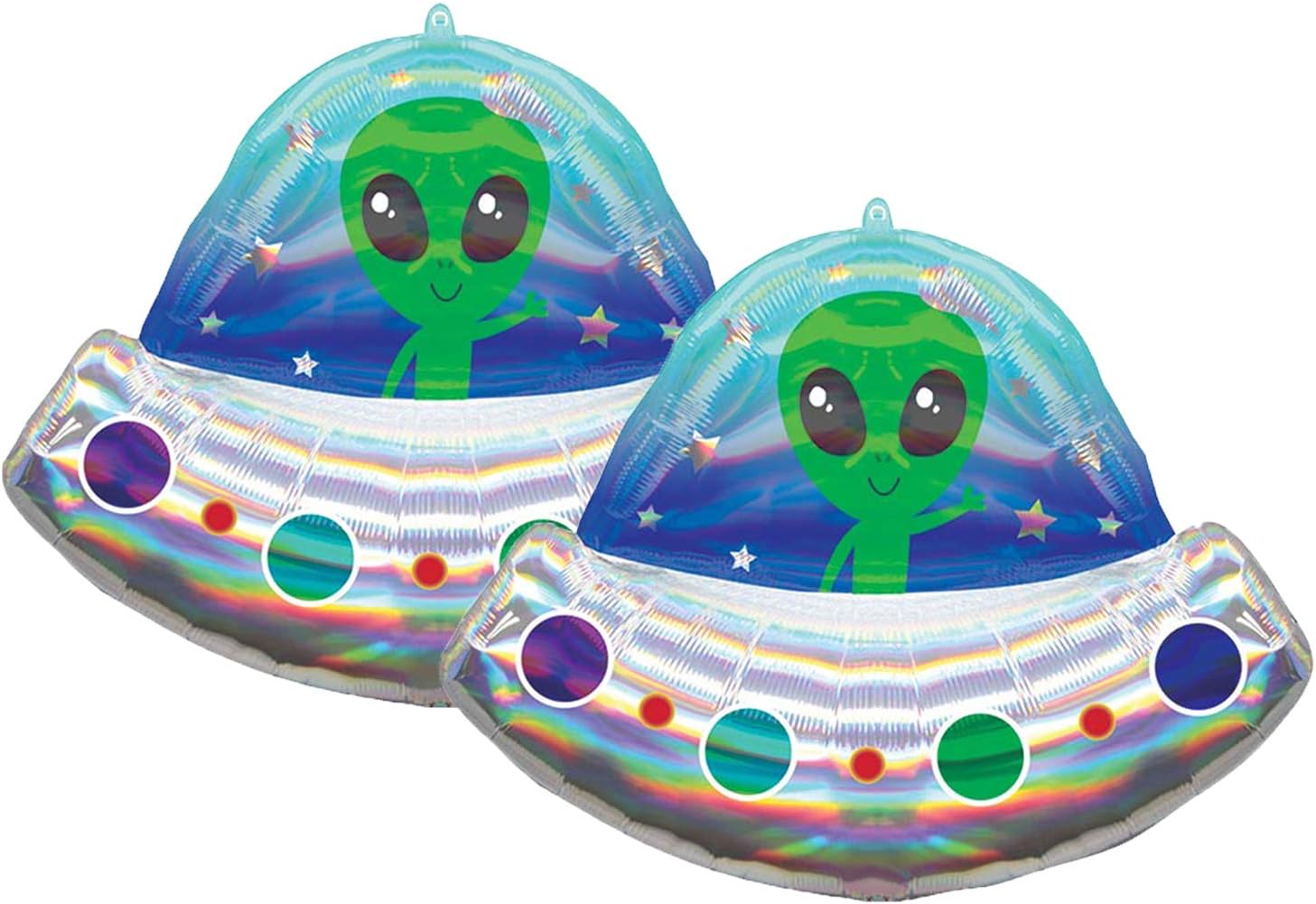 Anagram – Juego de 2 adorables globos de aluminio para fiestas de 28 pulgadas