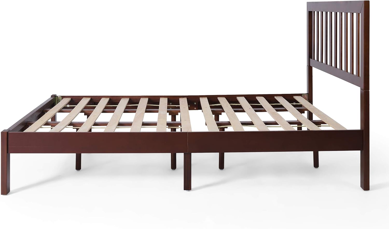 Christopher Knight Home Eunice – Plataforma de cama Queen de madera de acacia, roble oscuro