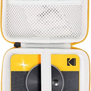 khanka Funda de viaje rígida de repuesto para compatible con Kodak Mini Shot 3 Retro Camera Portable Instant Camera Photo Printer (cremallera khanka Funda de viaje rígida de repuesto para compatible con Kodak Mini Shot 3 Retro Camera Portable Instant Camera Photo Printer (cremallera