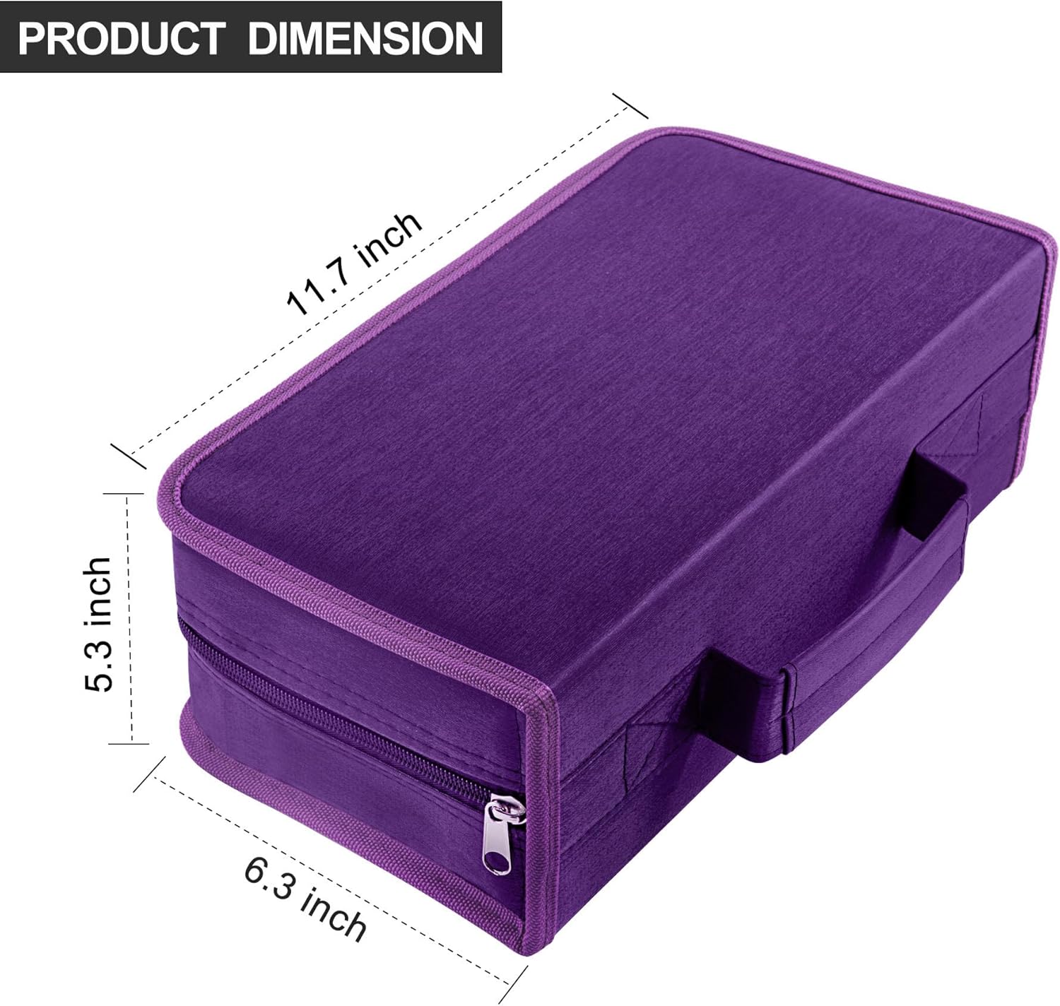 Soporte para estuche de DVD, estuche para CDDVD, soporte para carpetas de CD y DVD, capacidad para 160 unidades, organizador portátil de carpetas de