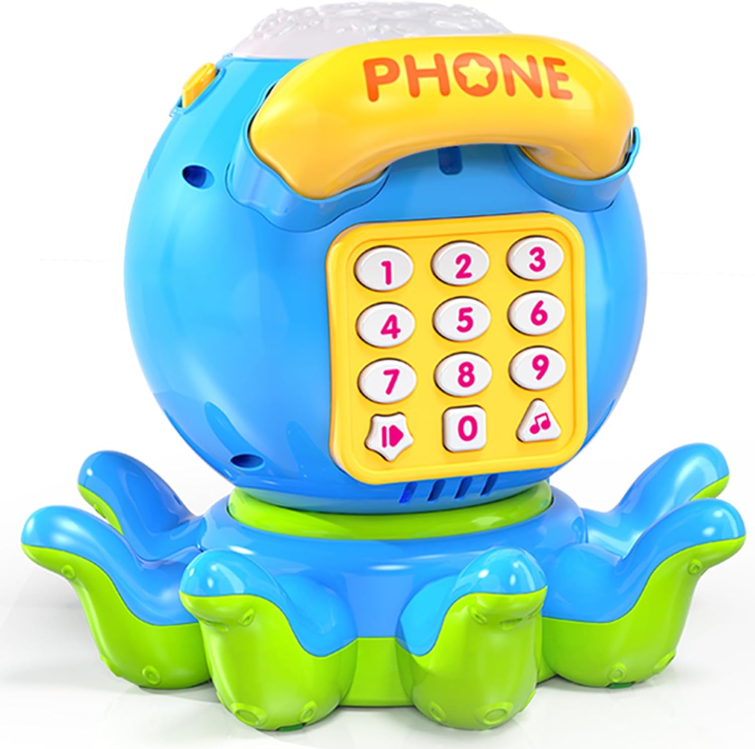 Juguetes para bebés de 6 a 12 meses, juguete musical interactivo de pulpo, de 12 a 18 meses, tiempo boca abajo con luz y sonido, 7, 8, 9, 10, 11