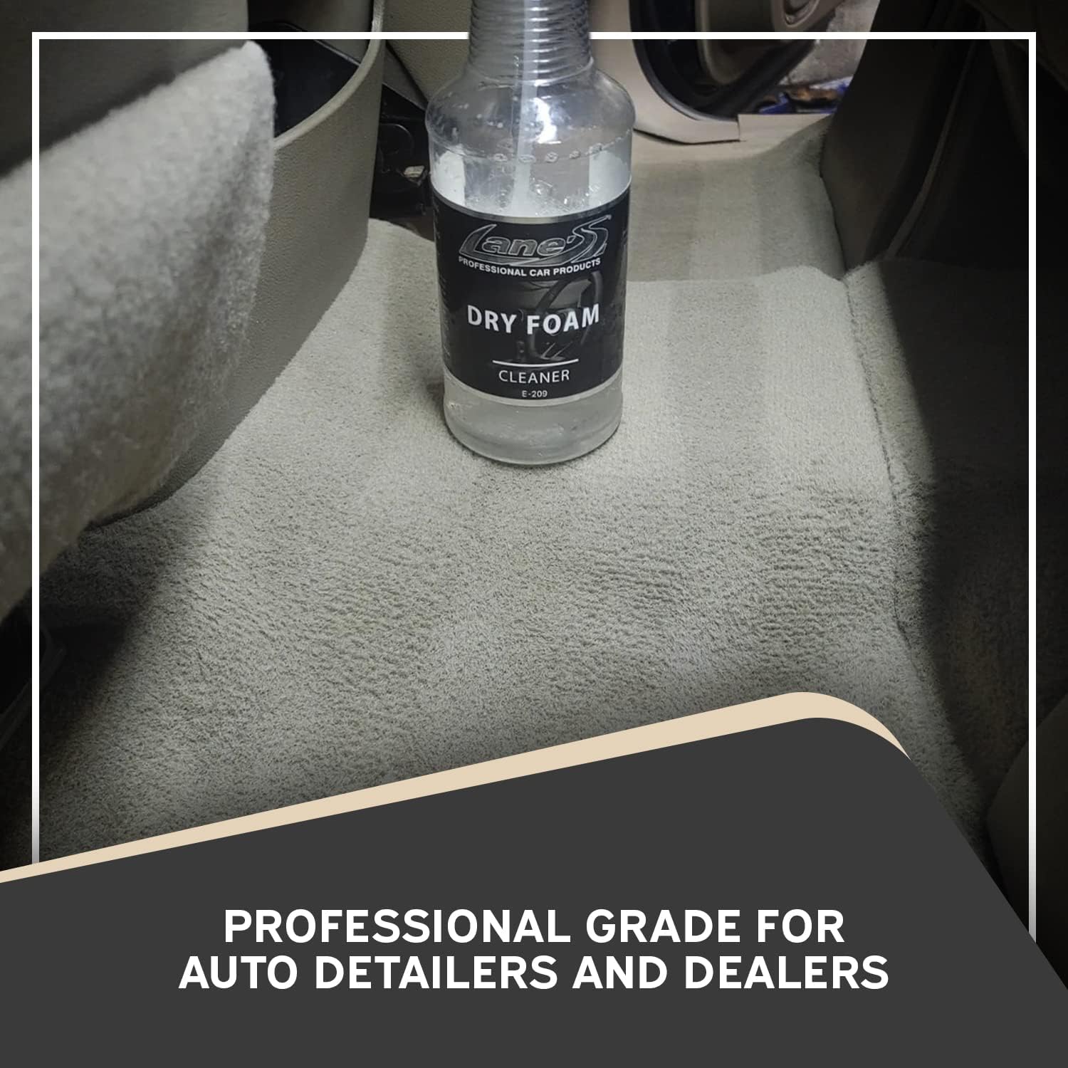Lane’s productos para auto, limpiador de tapicería de espuma seca32onzas