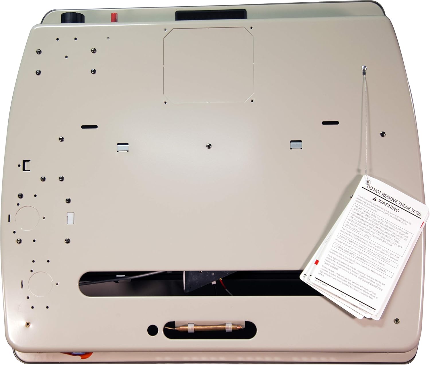 Comfort Glow KWP524 30,000 Btu 5 placas de propano (LP) calentador de pared sin ventilación infrarroja, gris