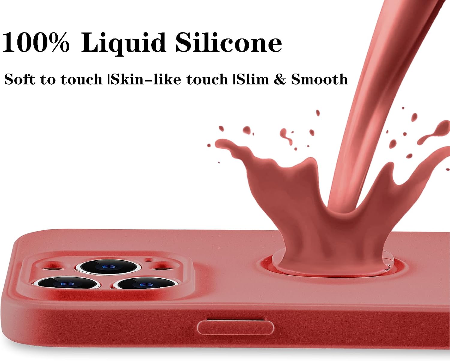 Uioeua – Funda compatible con iPhone 12 Pro Max con soporte de anillo magnético para automóvil, funda suave de microfibra de silicona líquida de