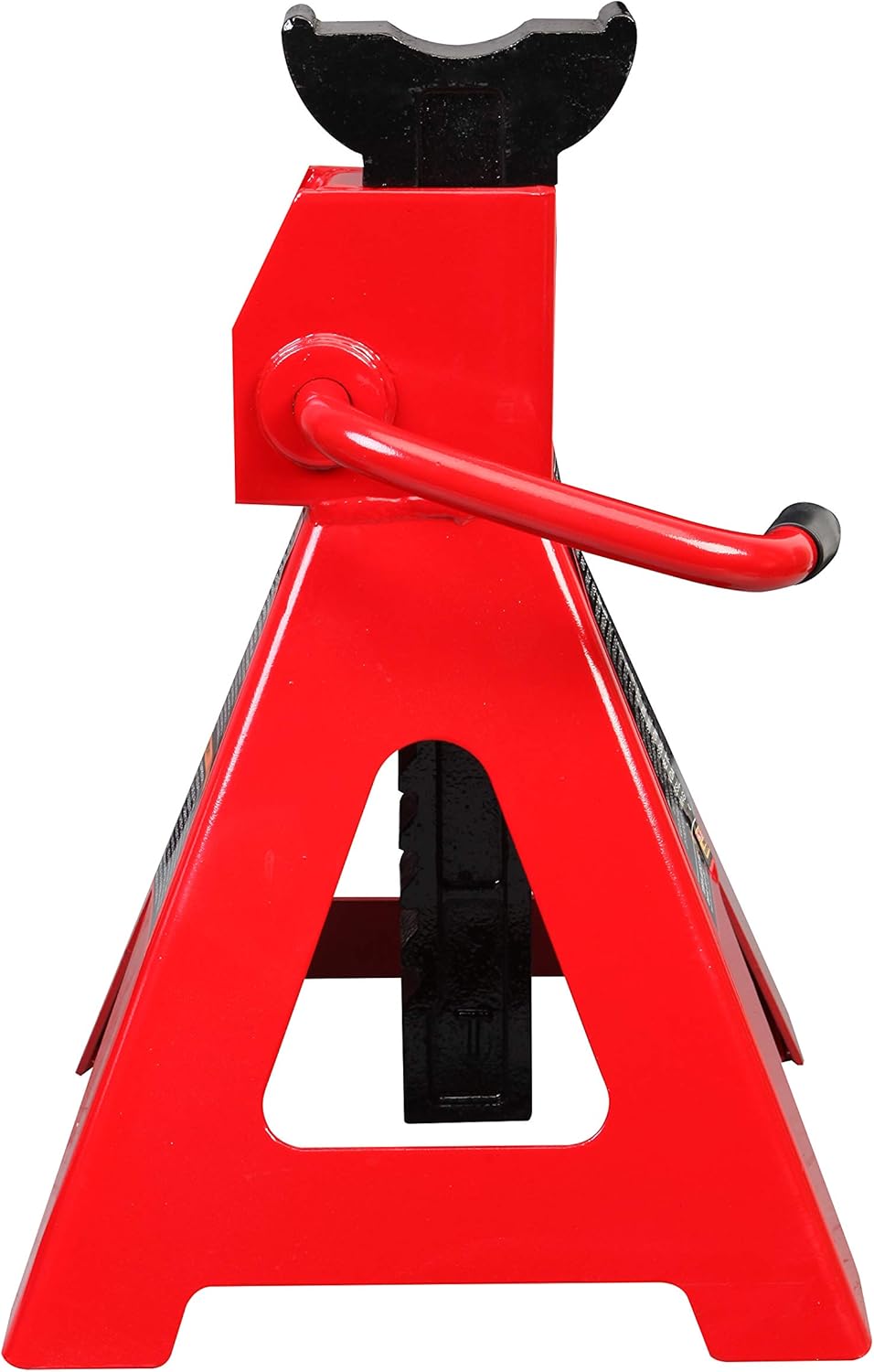 BIG RED T41202 Torin Steel Jack Stands 12 Ton (24,000 lb) Capacidad, Rojo, 1 Par