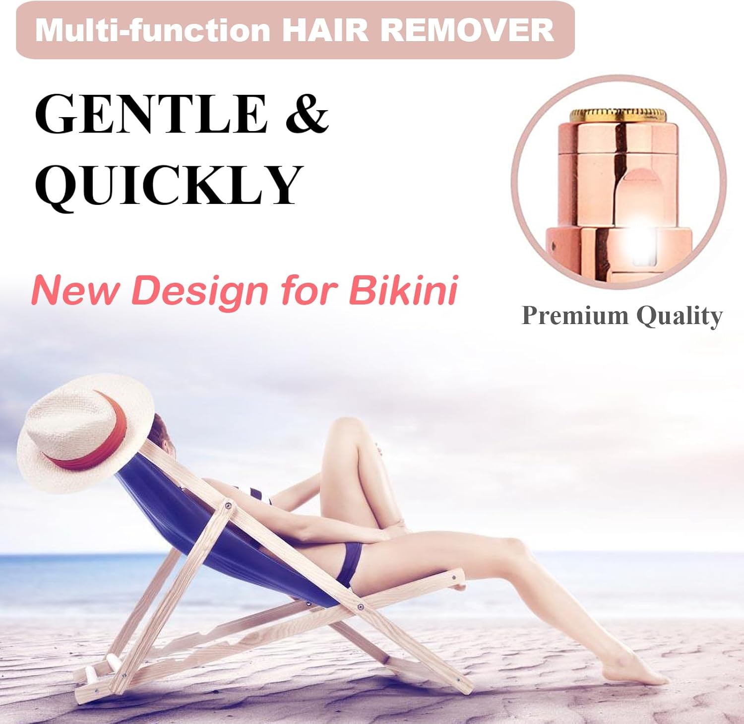 Removedor de vello facial, afeitadora para mujeres, recargable por USB, IPX6, impermeable, para labios, cuerpo, brazos, bigotes, pelusa y barbilla