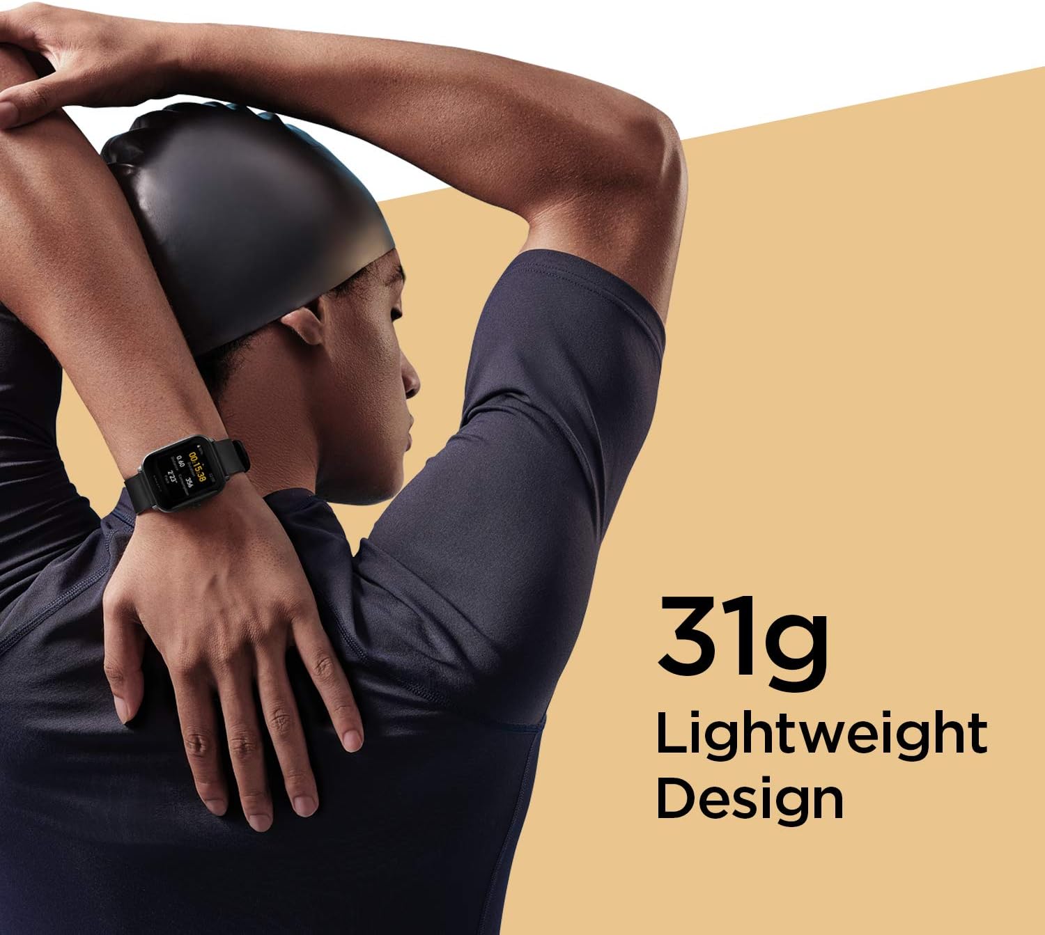 Amazfit BIP U Pro Smart Watch con GPS incorporado, duración de la batería de 9 días, rastreador de fitness, oxígeno de sangre, ritmo cardíaco,