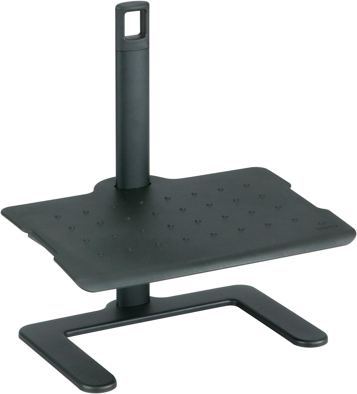 Safco 2129BL Reposapiés ajustable, negro, 20 pulgadas de ancho x 14.25 pulgadas de profundidad x 21.5 pulgadas de alto