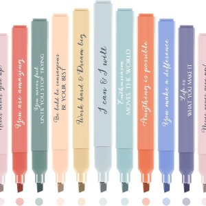 100 piezas de regalo de Navidad para la escuela dominical, resaltadores estéticos inspiradores en colores pastel para profesores, estudiantes, 100 piezas de regalo de Navidad para la escuela dominical, resaltadores estéticos inspiradores en colores pastel para profesores, estudiantes,