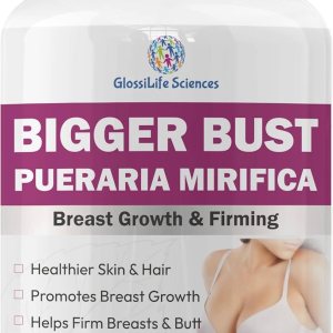 GlossiLife Sciences 2 x 60 Cap Bigger Bust Pueraria Mirifica Mama Crecimiento 500mg (eq 7500mg) 120 Cap GlossiLife Sciences 2 x 60 Cap Bigger Bust Pueraria Mirifica Mama Crecimiento 500mg (eq 7500mg) 120 Cap