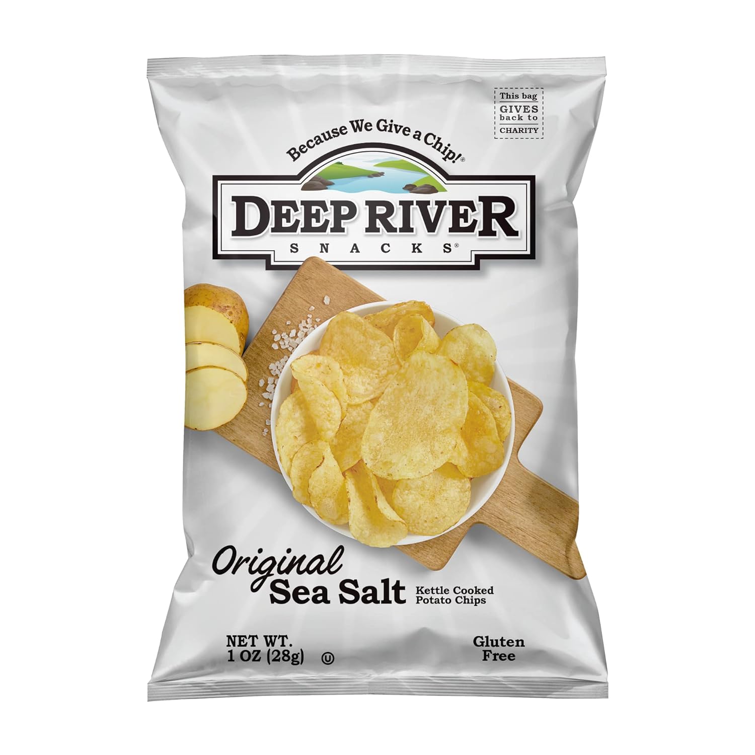 Patatas fritas Deep River hechas en tetera