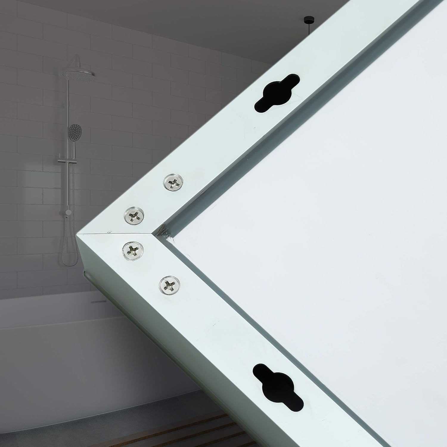 CFYLO Espejo de baño LED de 36 x 18 pulgadas, espejo de baño con luces, espejo LED para baño, espejo de baño iluminado, espejo de baño con luz
