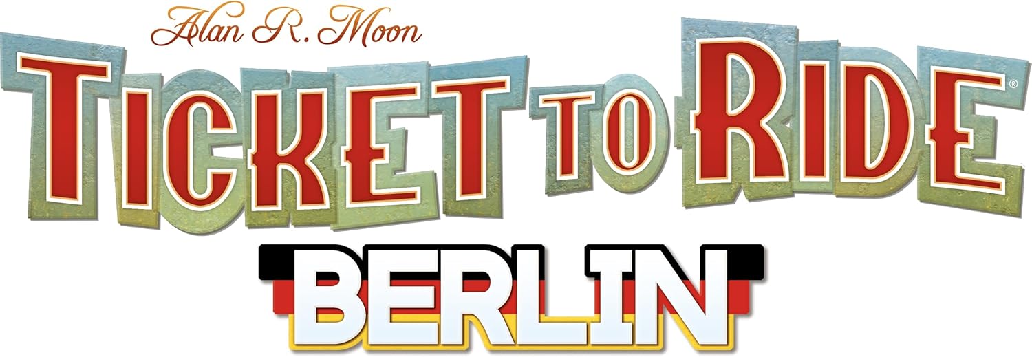 Ticket to Ride Berlin Juego de mesa  Juego de estrategia de construcción de rutas de tren  Divertido juego familiar para niños y adultos  A partir