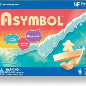 SimplyFun Asymbol – Un juego de comunicación donde los jugadores desafían su creatividad e imaginación – 3 a 6 jugadores – Un juego para niños a SimplyFun Asymbol – Un juego de comunicación donde los jugadores desafían su creatividad e imaginación – 3 a 6 jugadores – Un juego para niños a