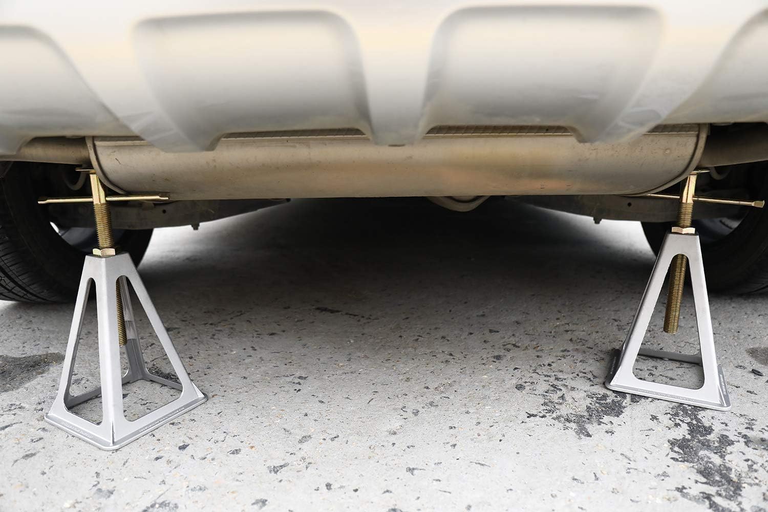 Yaegoo Paquete de 2 gatos estabilizadores para caravana, gatos estabilizadores de aluminio, bloques de nivelación para remolque, cámper, autocaravana
