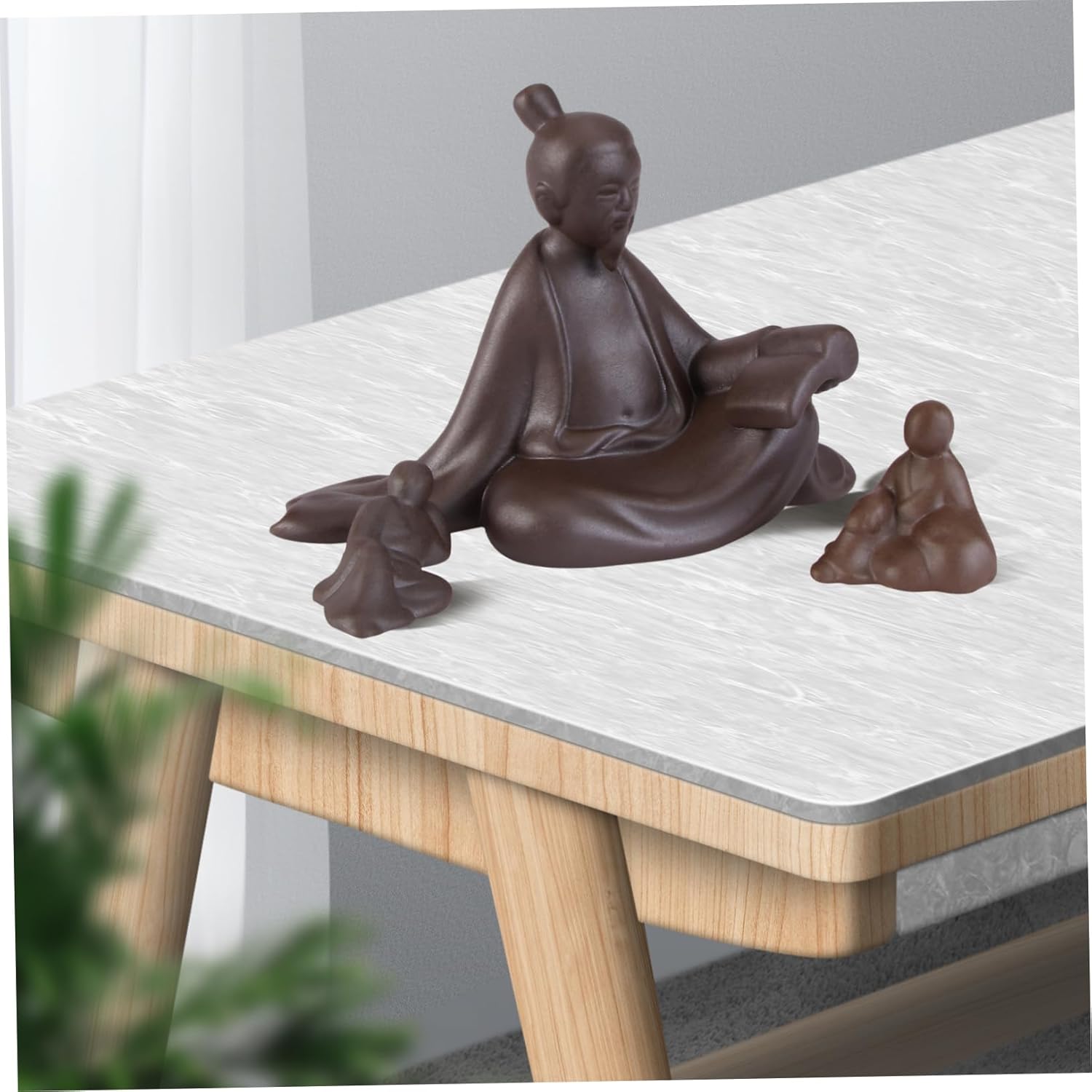 jojofuny 9 Pcs Ornaments Desktop Accessories Fishing Accessories Home Decor Decoraciones para Salas De Casa Cake Toppers Figurines Chinese Feng Shui