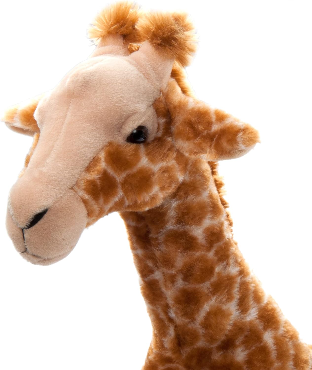The Petting Zoo Jirafa de peluche de pie, regalos para niños, animales salvajes del zoológico Onez, juguete de peluche de jirafa gigante de pie, 24