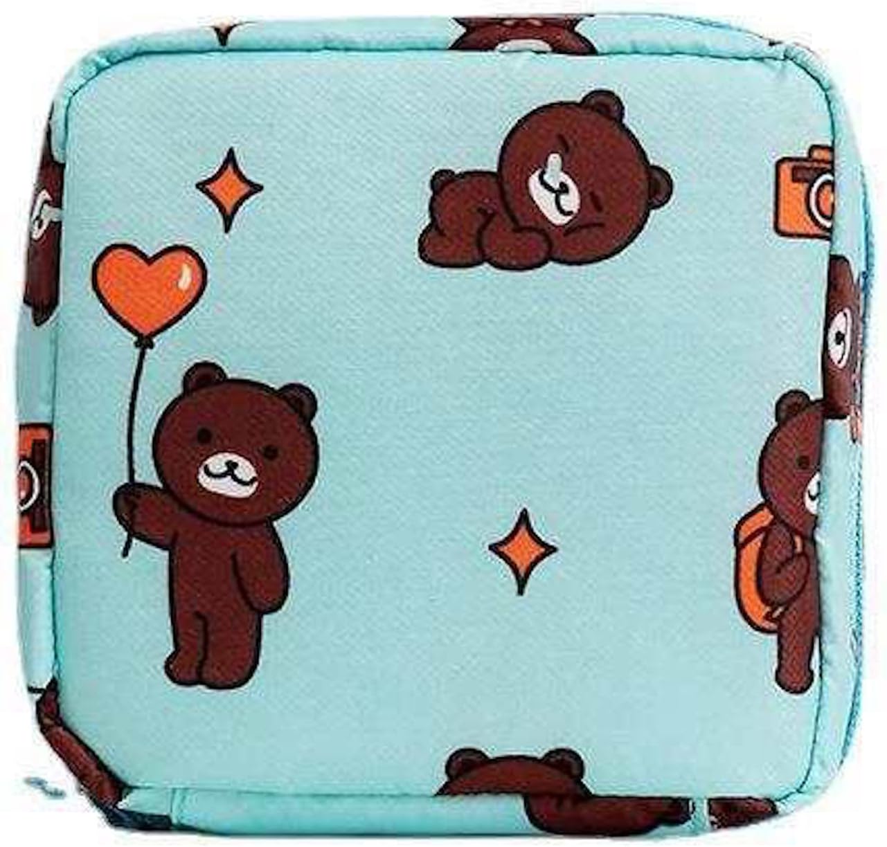 Bolsas de almacenamiento reutilizables para servilletas sanitarias portátiles para mujeres y niñas  Hecho de nailon + resistencia al agua  Período