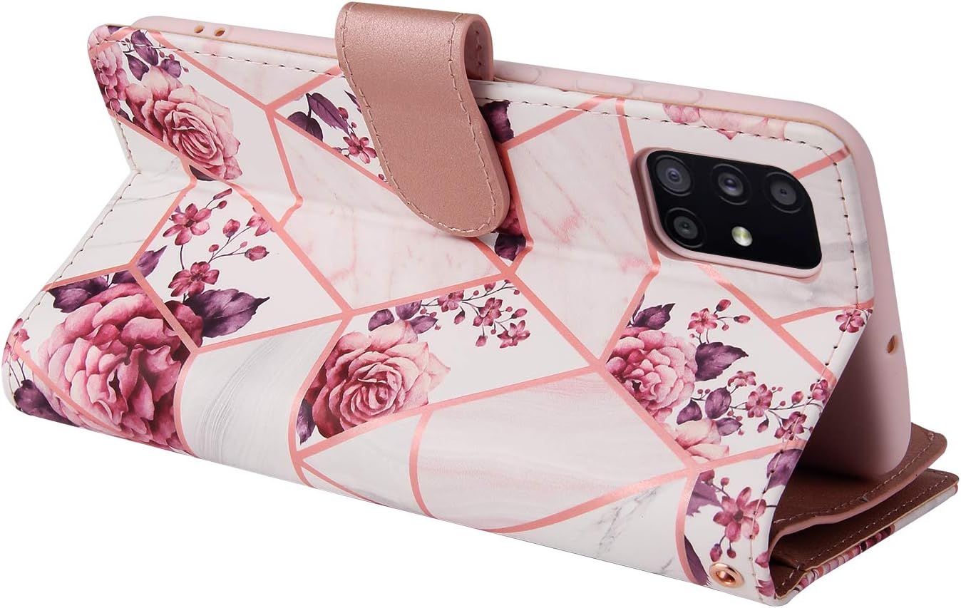 UEEBAI Funda tipo cartera para iPhone 12 Mini de 5.4 pulgadas, piel sintética de alta calidad, cierre magnético, bolsillo con cremallera, ranuras