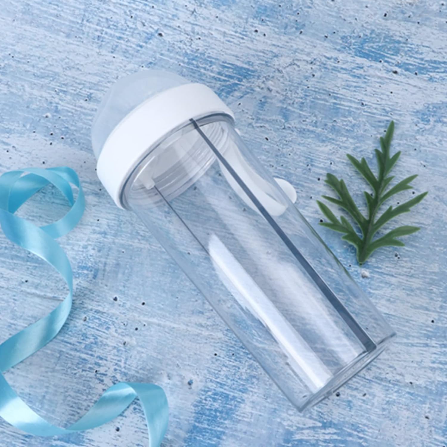YOUTHINK Botella de agua con pajita, botella de agua innovadora de doble uso, taza de agua con pajita para el hogar, al aire libre, camping, deporte