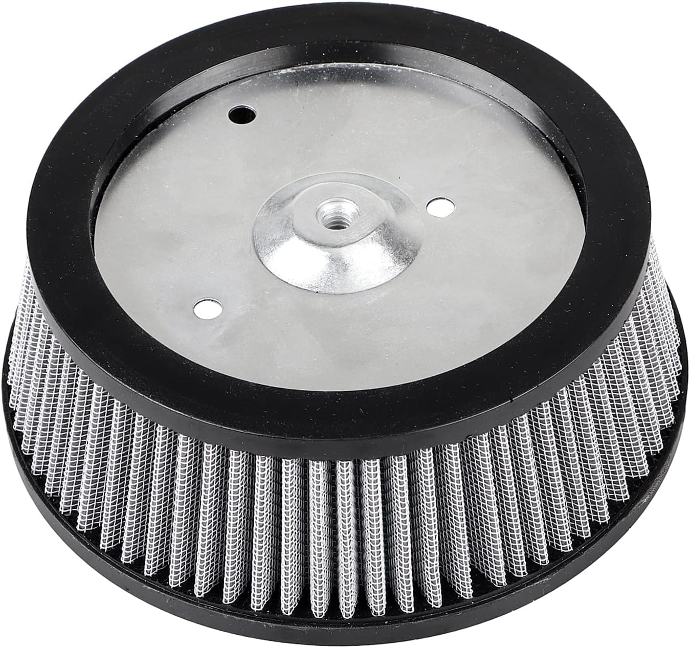 Reemplazo de elemento limpiador de aire de ventosa gris para Harley Big Twin 1999-2017 Dyna Softail Road King FLHR