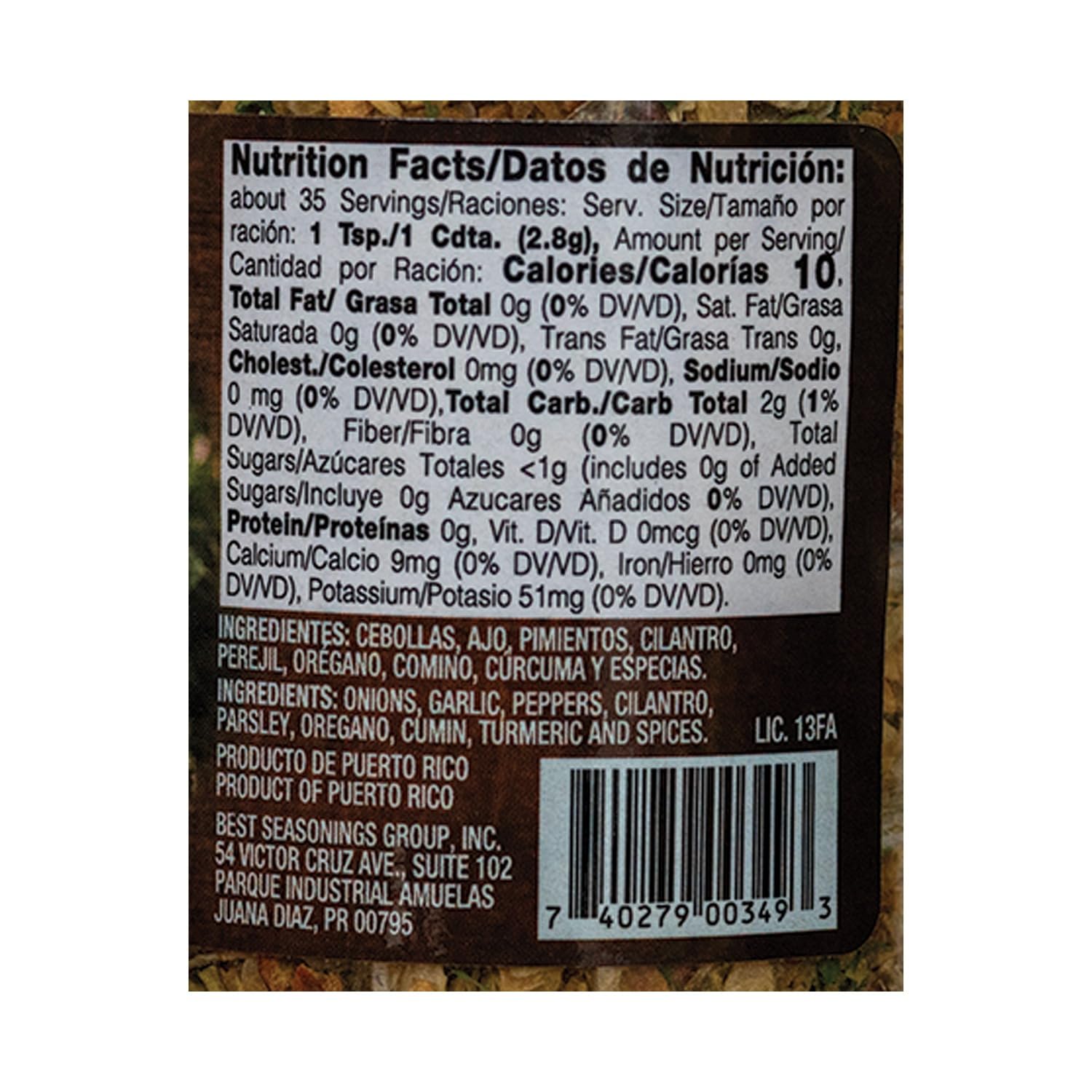 Montero Sofrito Mix 3.5oz y Montero Super Herbs Seasoning Mix 4oz (juego de 2)