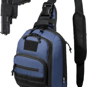 DBTAC – Bolsa táctica compacta para el pecho, pequeña, tamaño completo, bolsa de hombro oculta para rango, viajes, deportes al aire libre DBTAC – Bolsa táctica compacta para el pecho, pequeña, tamaño completo, bolsa de hombro oculta para rango, viajes, deportes al aire libre