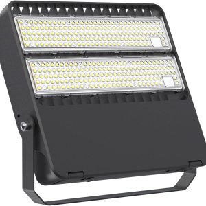 HYPERLITE Luz de inundación LED de 200 W, 28000 lm, luces de inundación exteriores, IP65 impermeable, reflectores para exteriores, 5000 K luz diurna HYPERLITE Luz de inundación LED de 200 W, 28000 lm, luces de inundación exteriores, IP65 impermeable, reflectores para exteriores, 5000 K luz diurna
